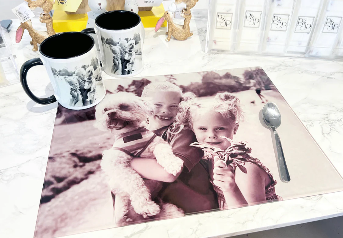 A3 Rectangle Smooth Photo Chopping Board Only - Image 3