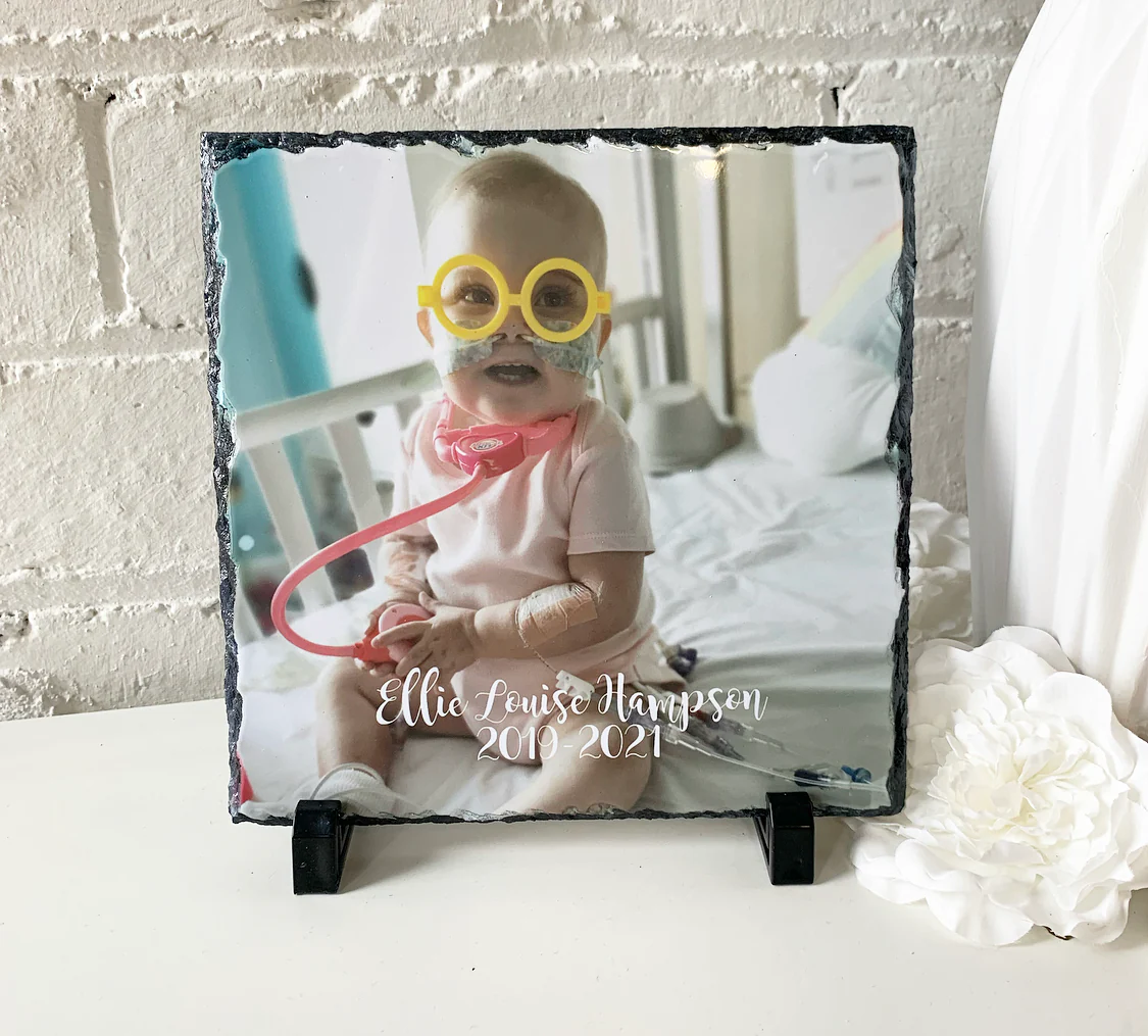 Gloss Baby/Children Photo Slate (19cm) - Image 5