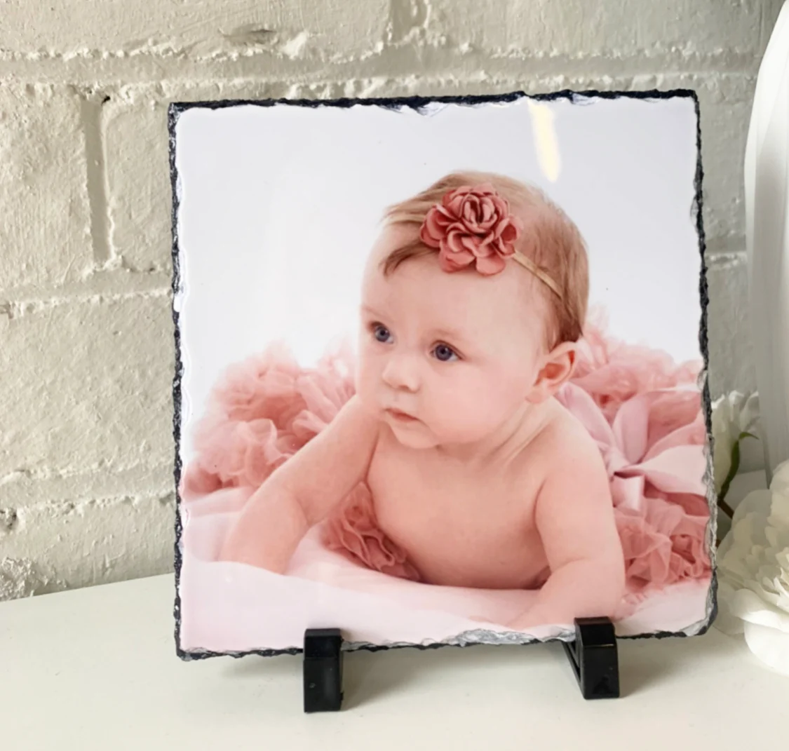 Gloss Baby/Children Photo Slate (19cm) - Image 6