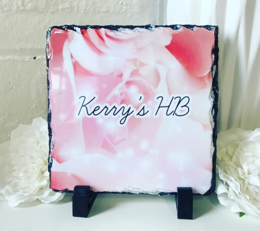 Business Logo Slate (14cmx14cm) - Image 3