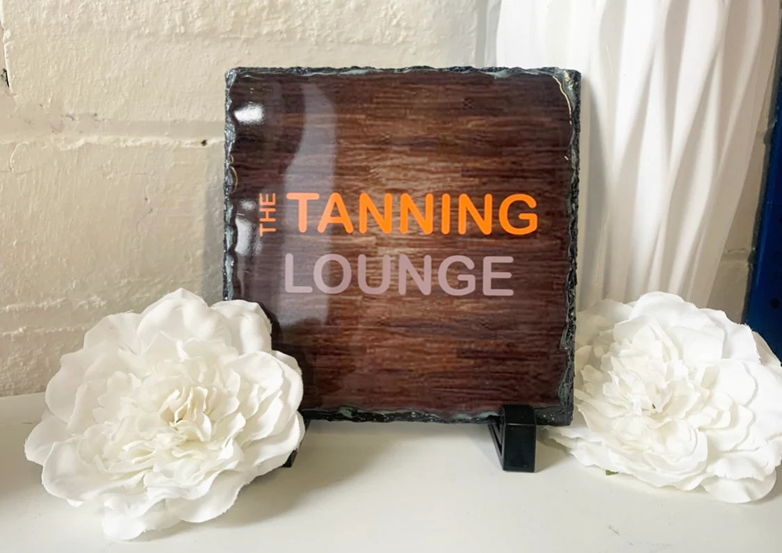 Business Logo Slate (14cmx14cm) - Image 6