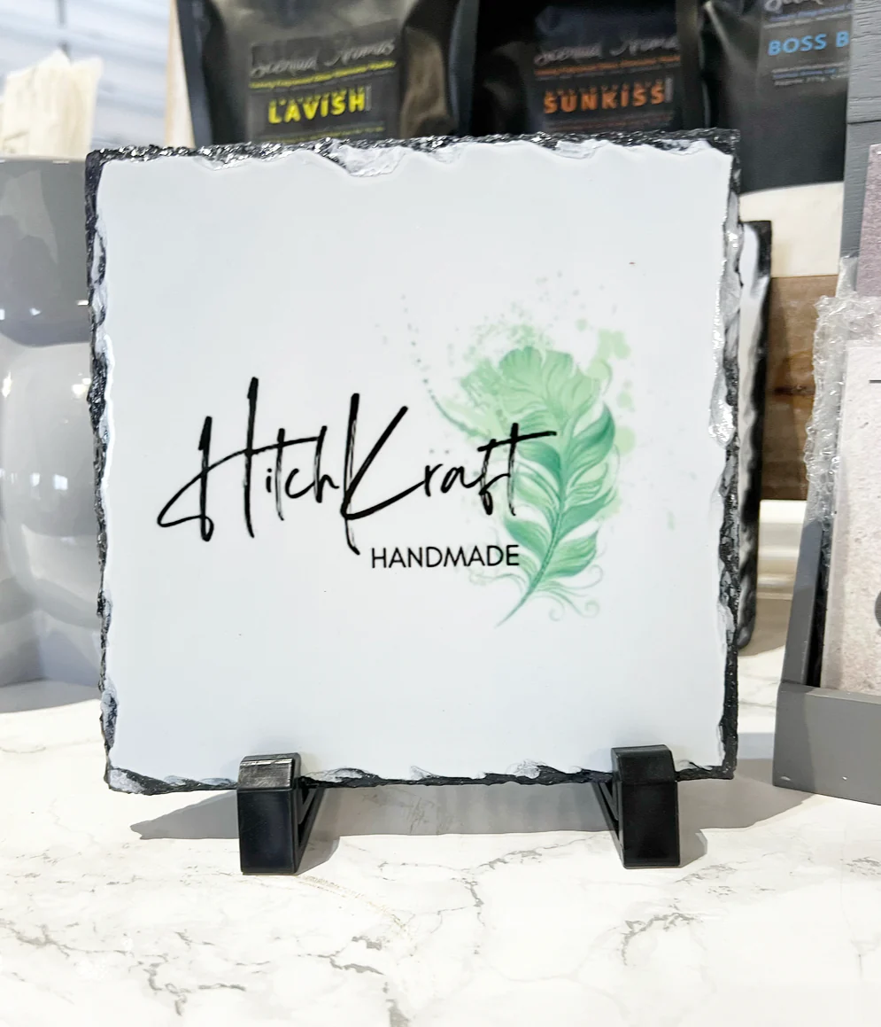 Business Logo Slate (14cmx14cm) - Image 7