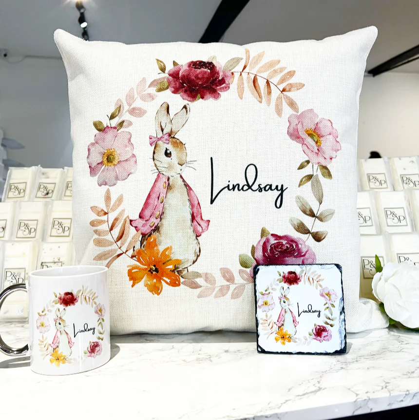 Rabbit/Wreath Design (Various Products) - Image 2