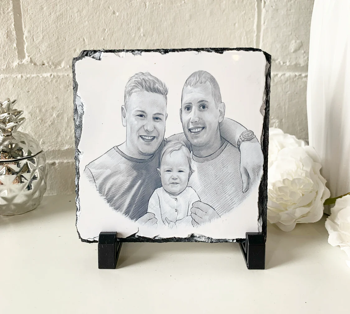 Gloss Custom Slate 19cm (With words) - Image 10