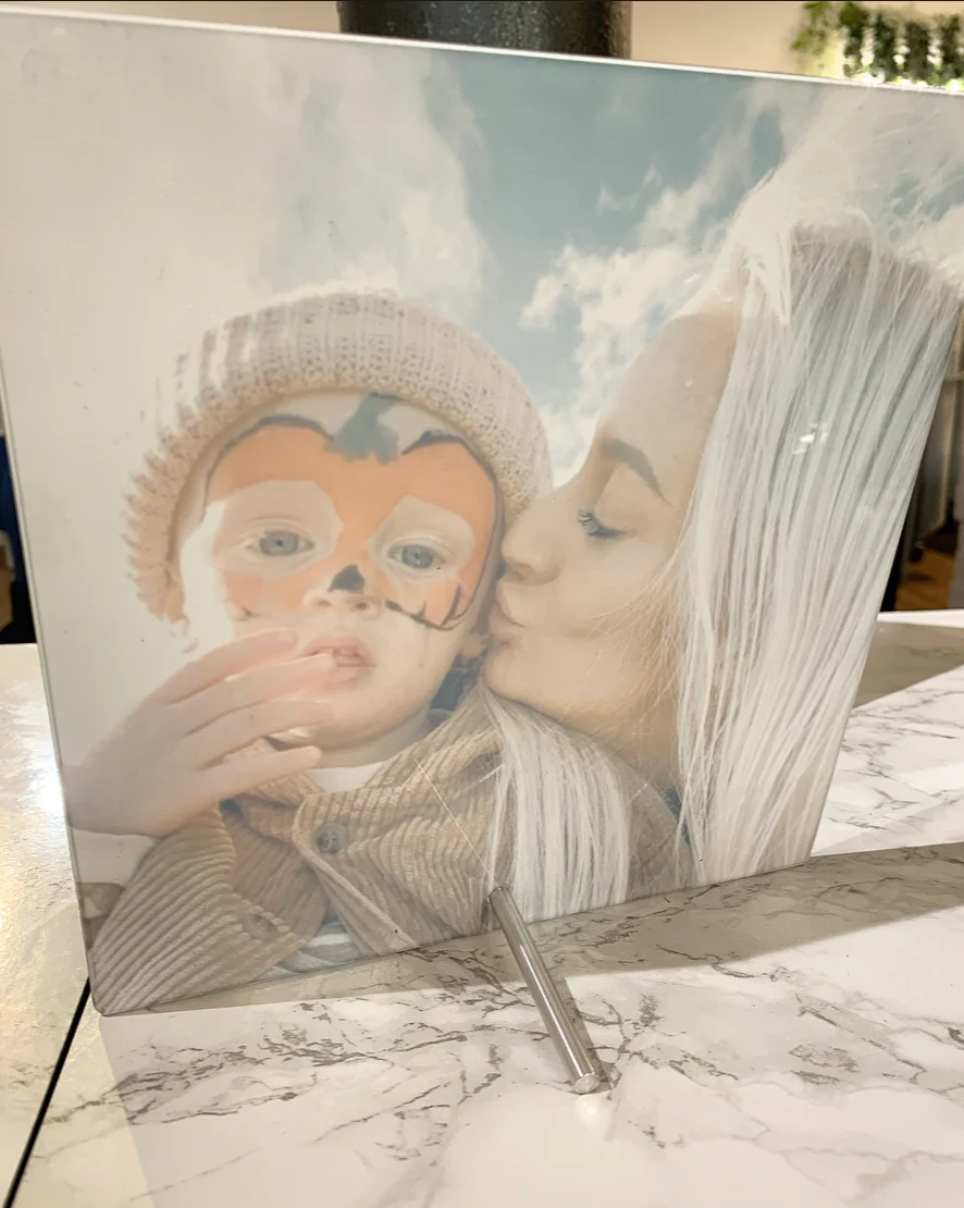 Glass photo frame 20cmx20cm - Image 2