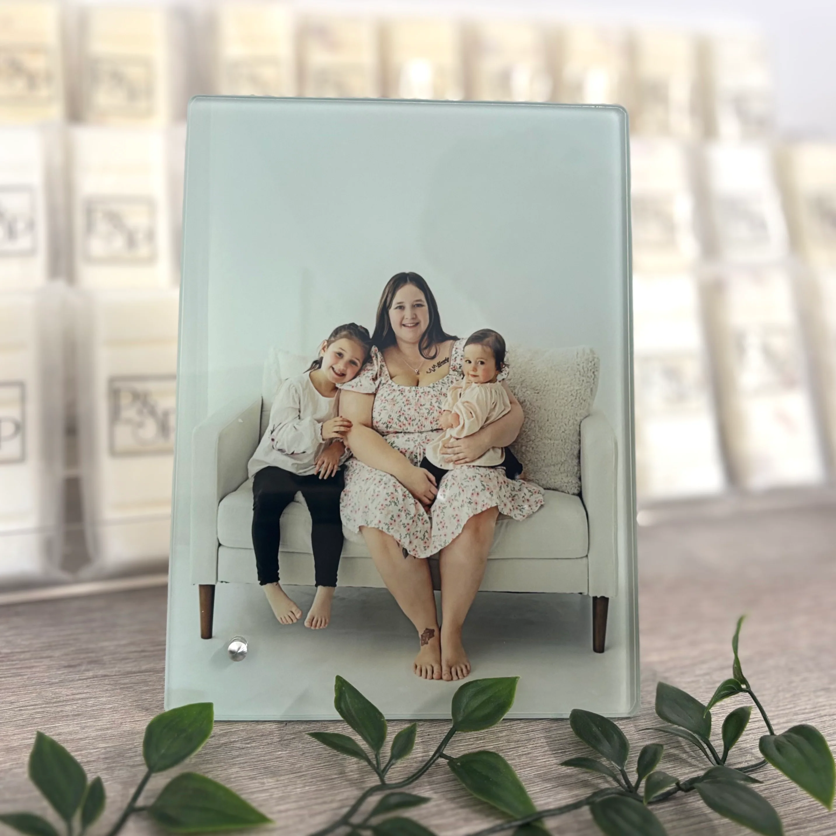 Glass Photo Frame 20x15cm - Image 3