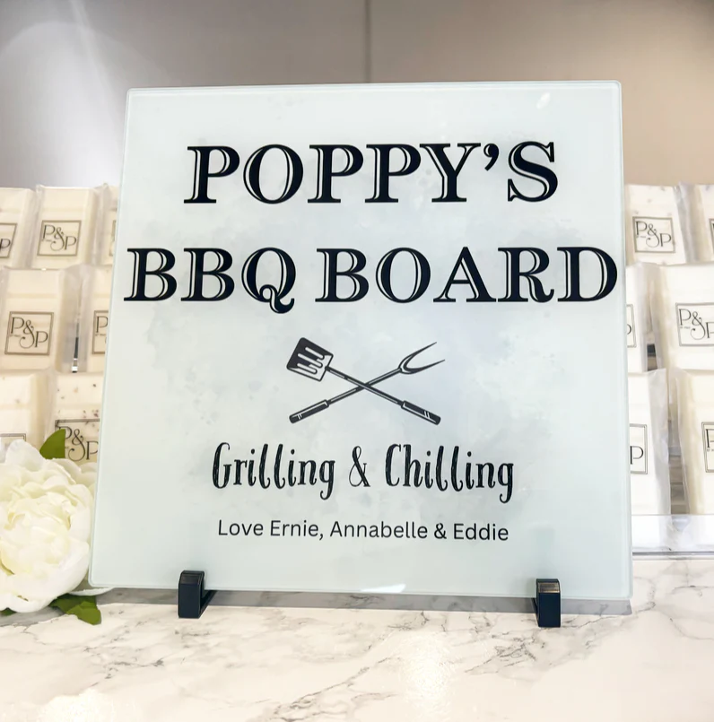 Grilling and Chilling Serving board