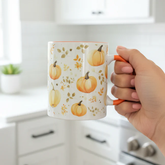I Love Pumpkin Season Wrap Mug - Image 2