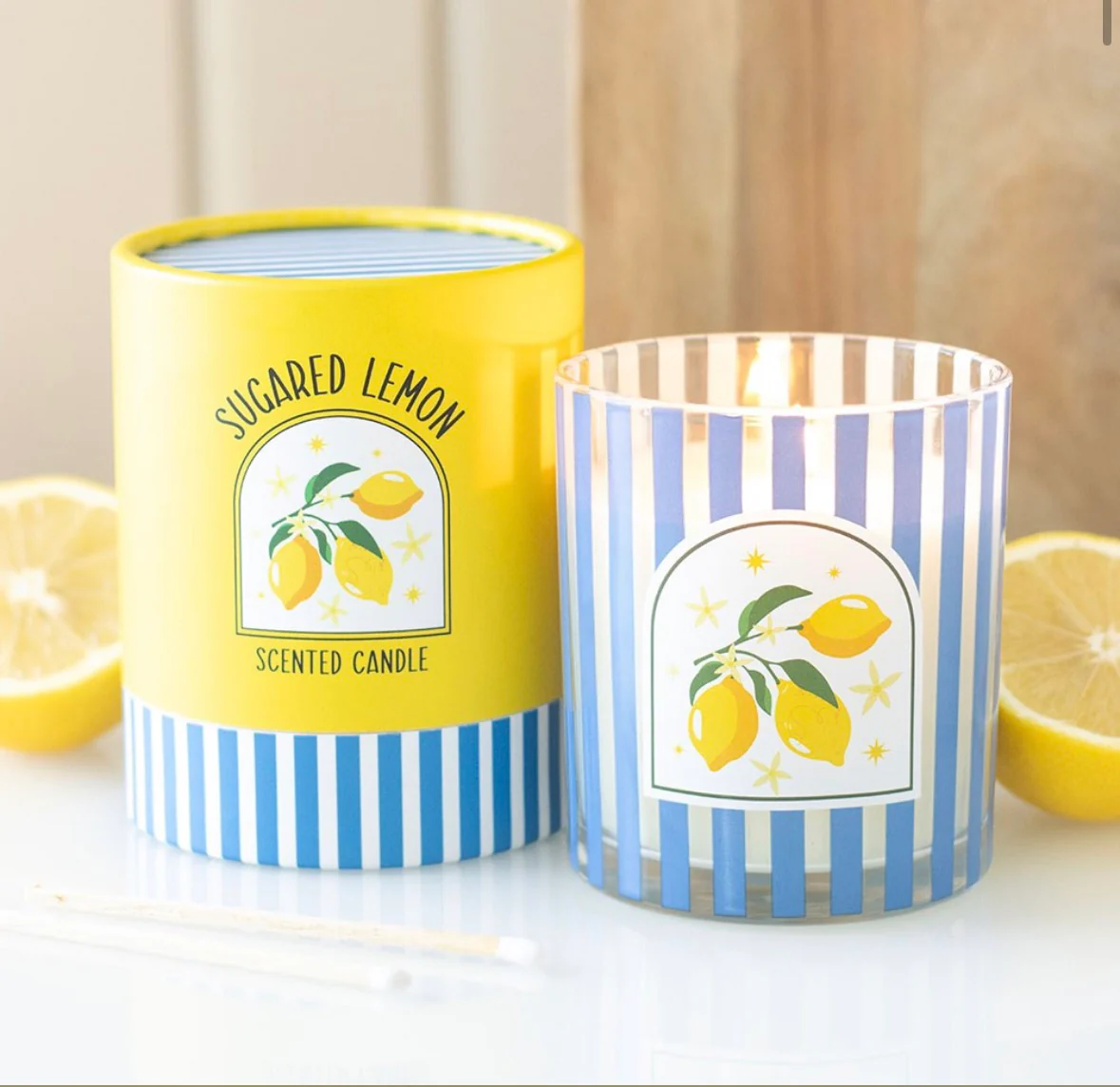 Pre order: Lemon Scented Candle