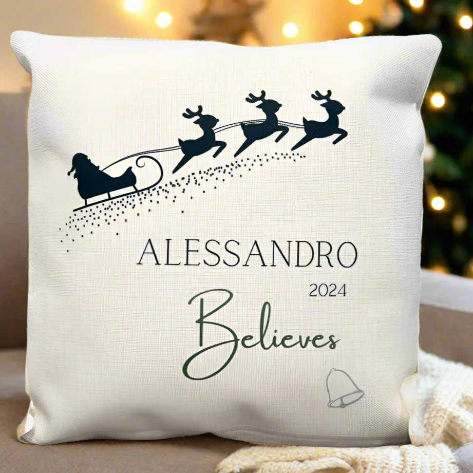 *Name* Believes Cushion