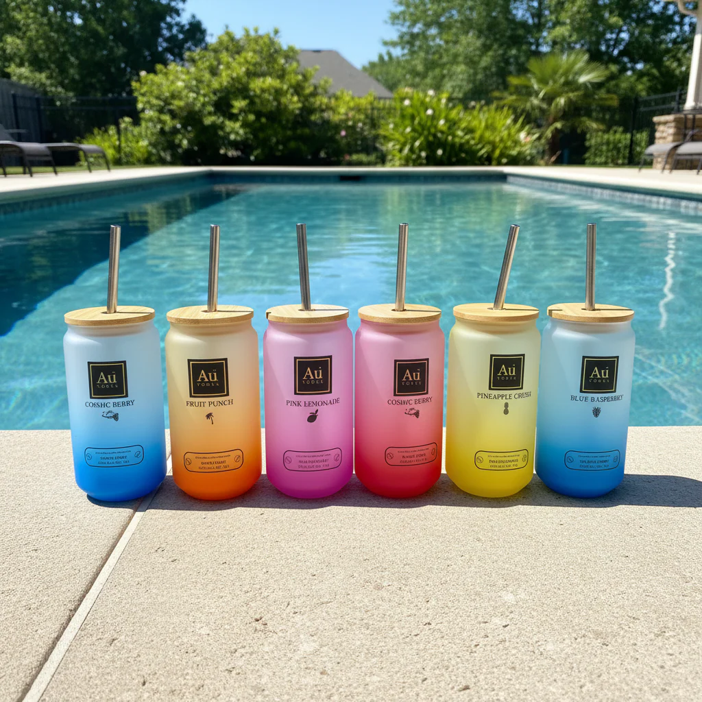 Neon Glass Can