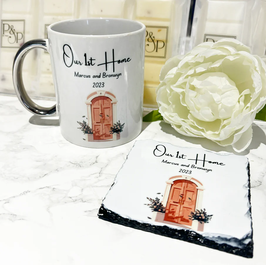 Our 1st Home … Mug and Coaster Set