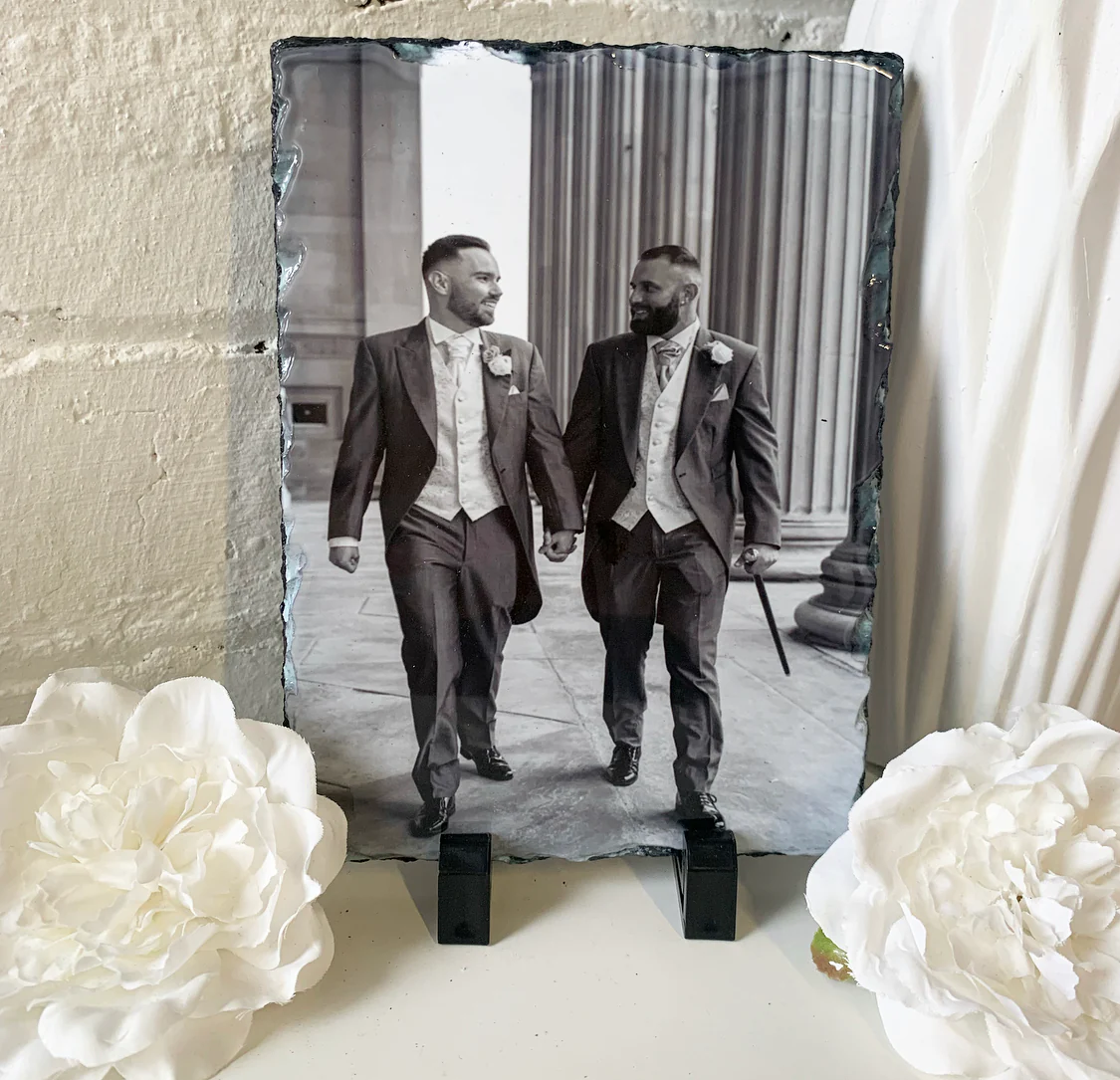 MATT Rectangle Photo Slate Portrait or Landscape (20cm x15) - Image 11