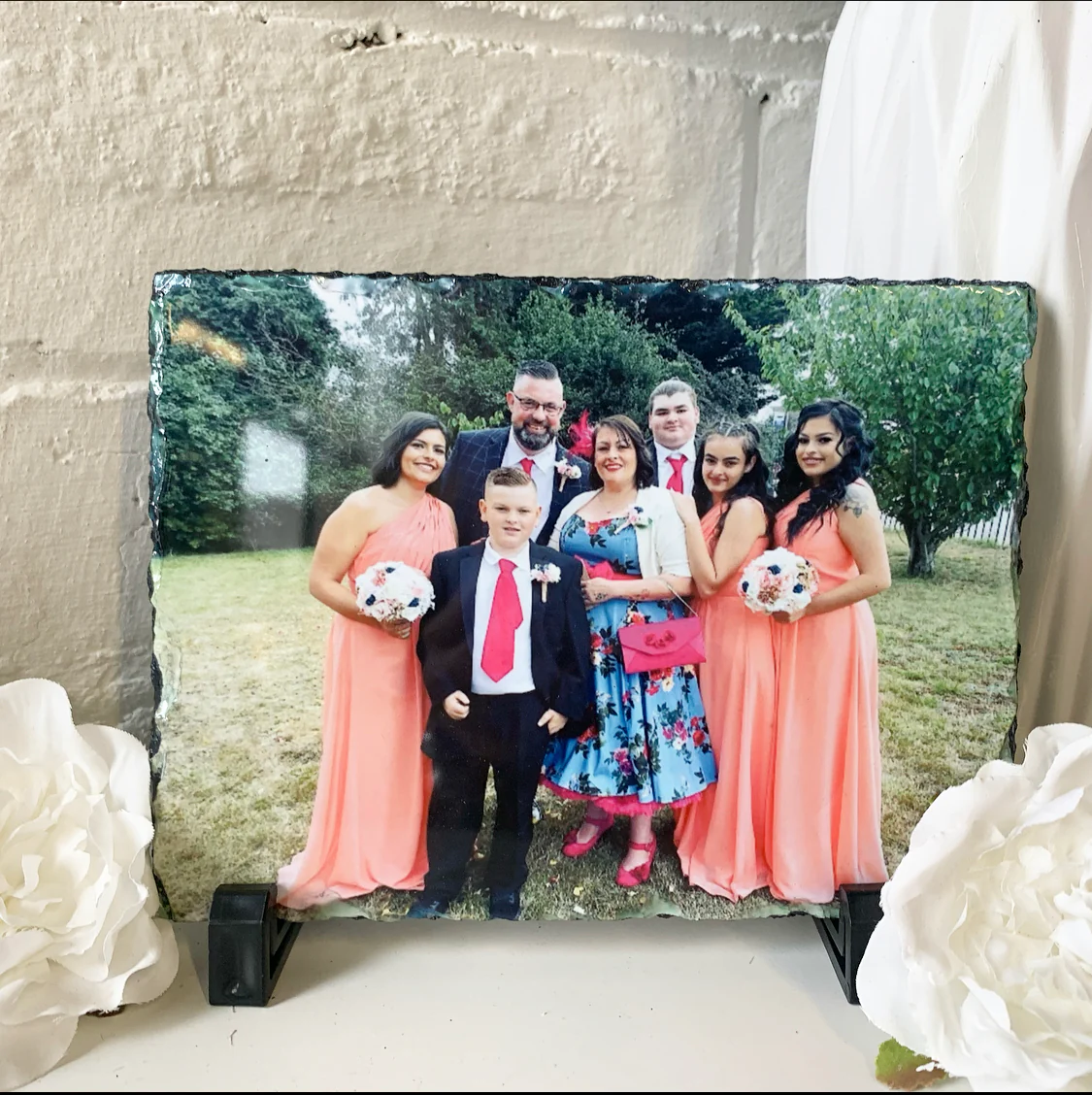 MATT Rectangle Photo Slate Portrait or Landscape (20cm x15) - Image 4