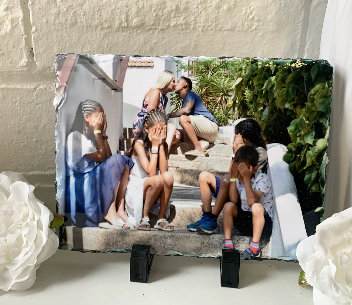 MATT Rectangle Photo Slate Portrait or Landscape (20cm x15) - Image 5