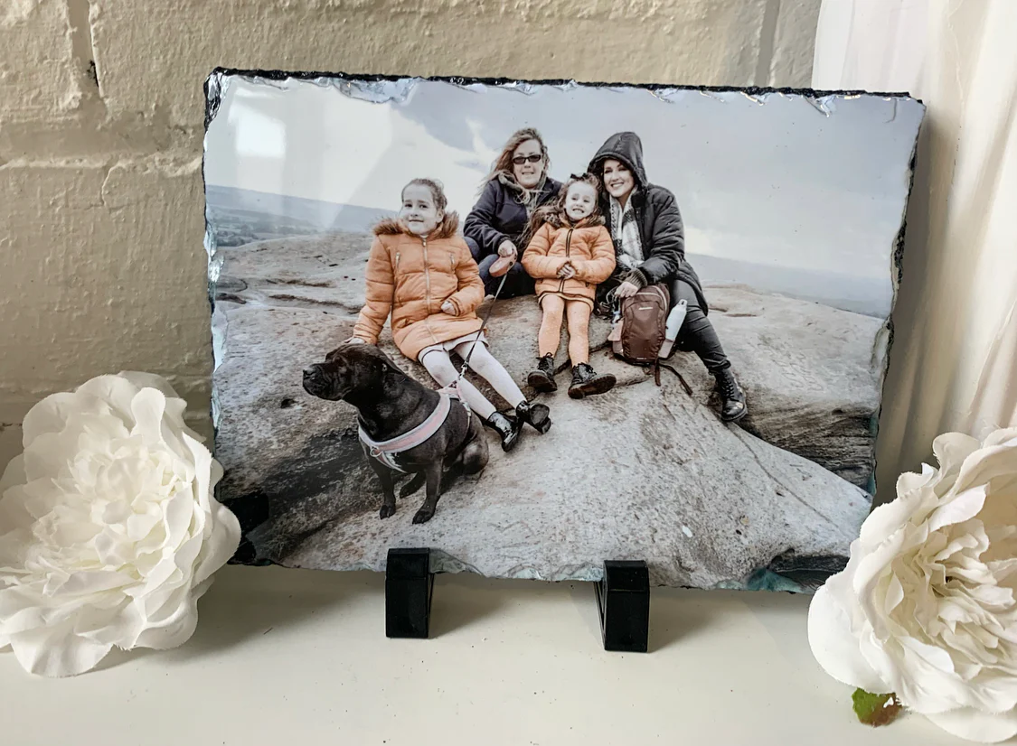 MATT Rectangle Photo Slate Portrait or Landscape (20cm x15) - Image 8