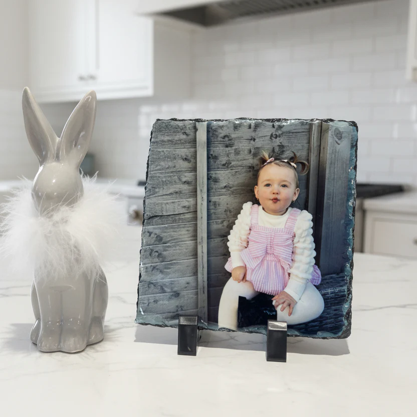 Small Gloss Photo Slate 14cmx14cm - Image 3