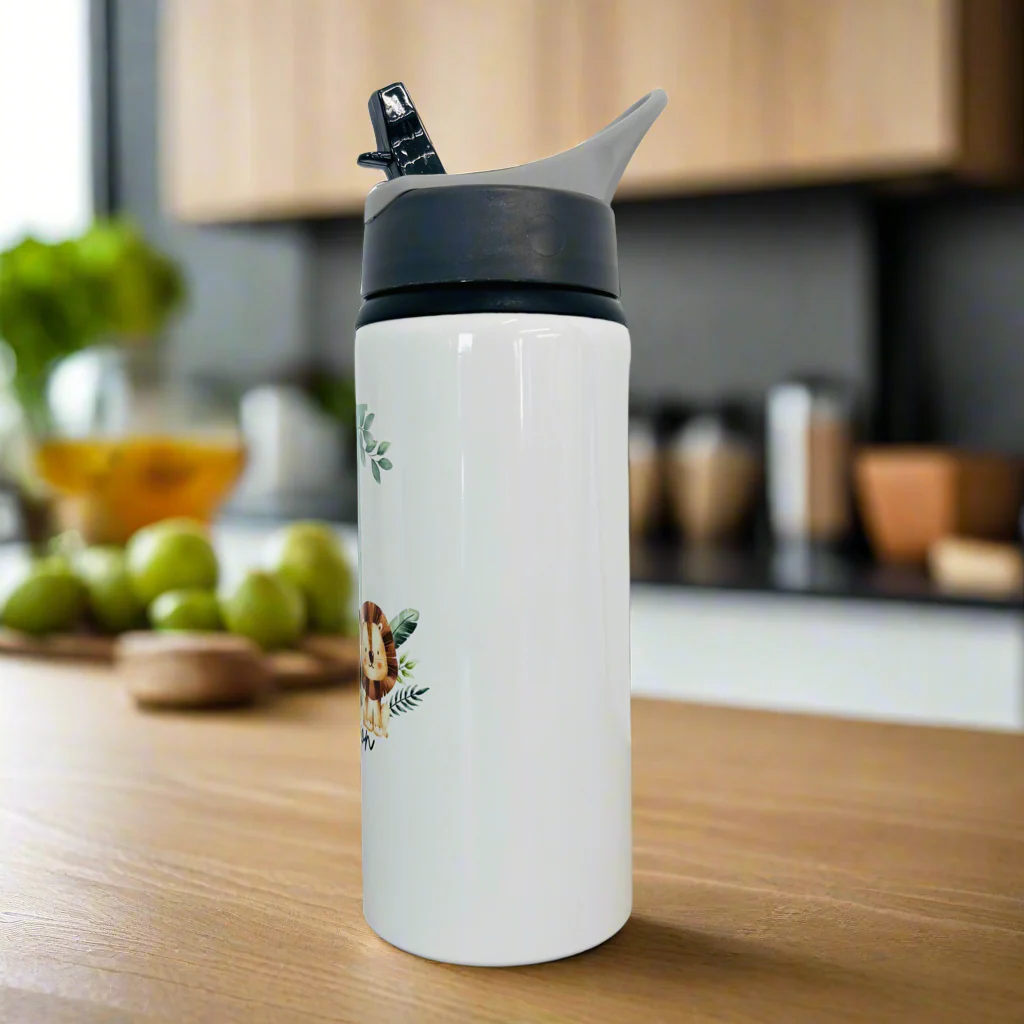 Initial Lion Sports Bottle - Image 2