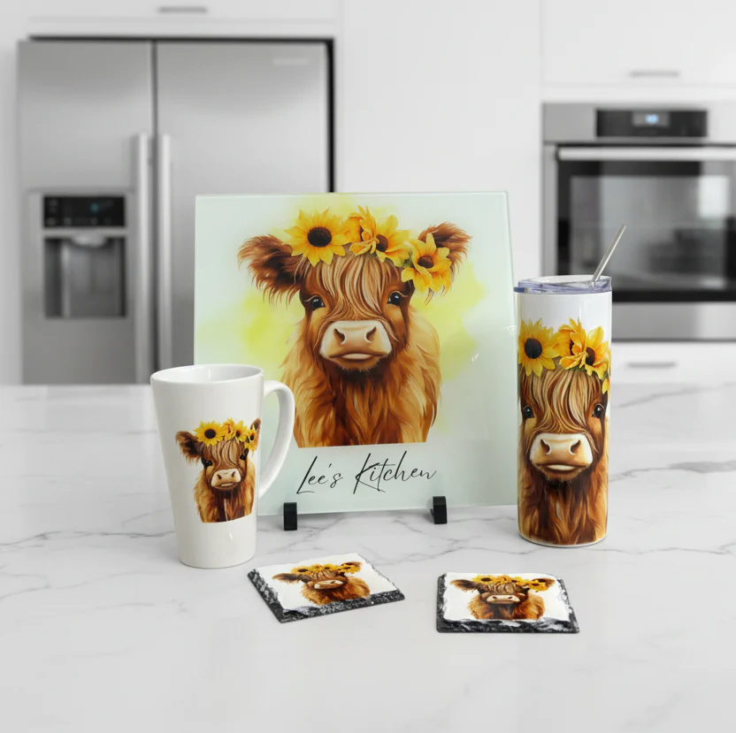 Sunflower Highland Cow Bundle - Image 2