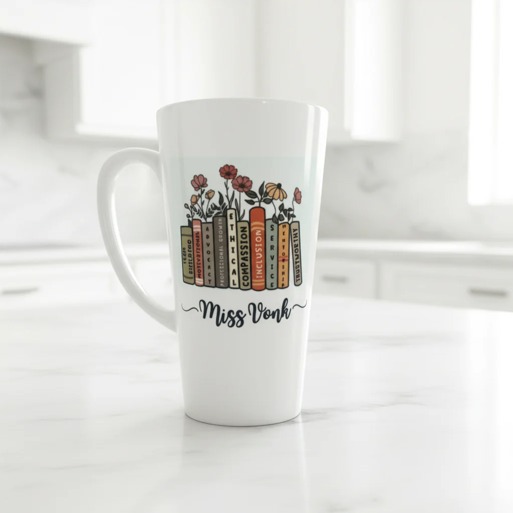 Teacher Ceramic Latte Mug