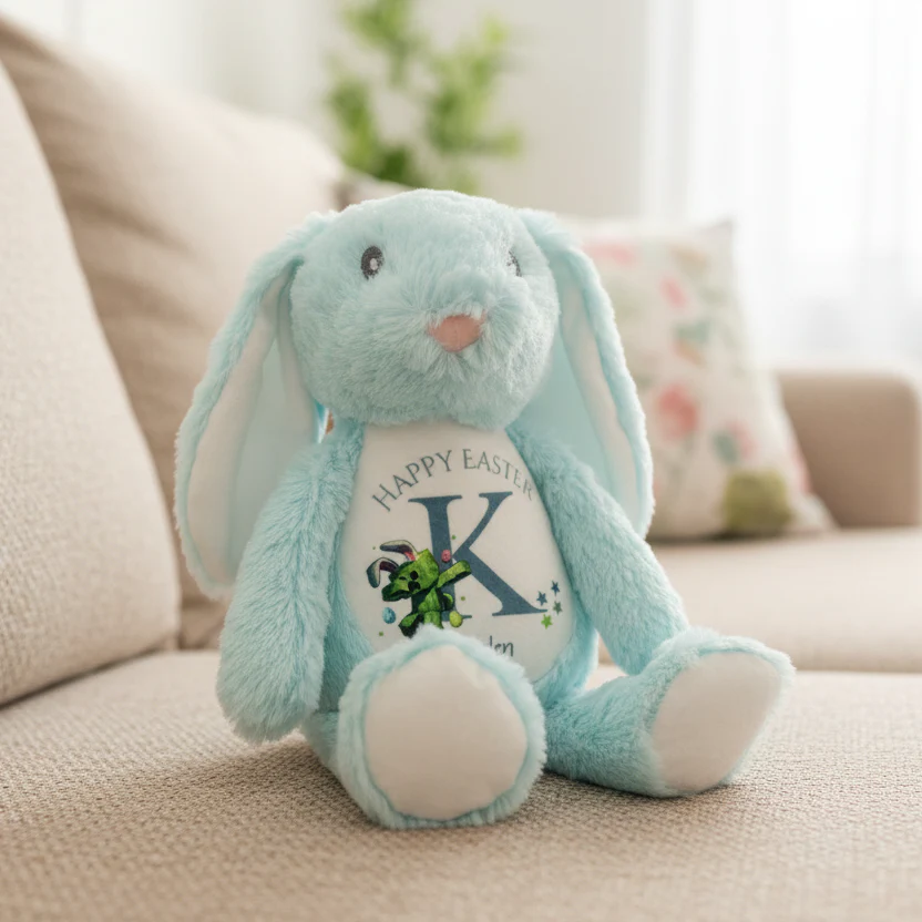 Initial Craft Character Teddy - Happy Easter - Image 2