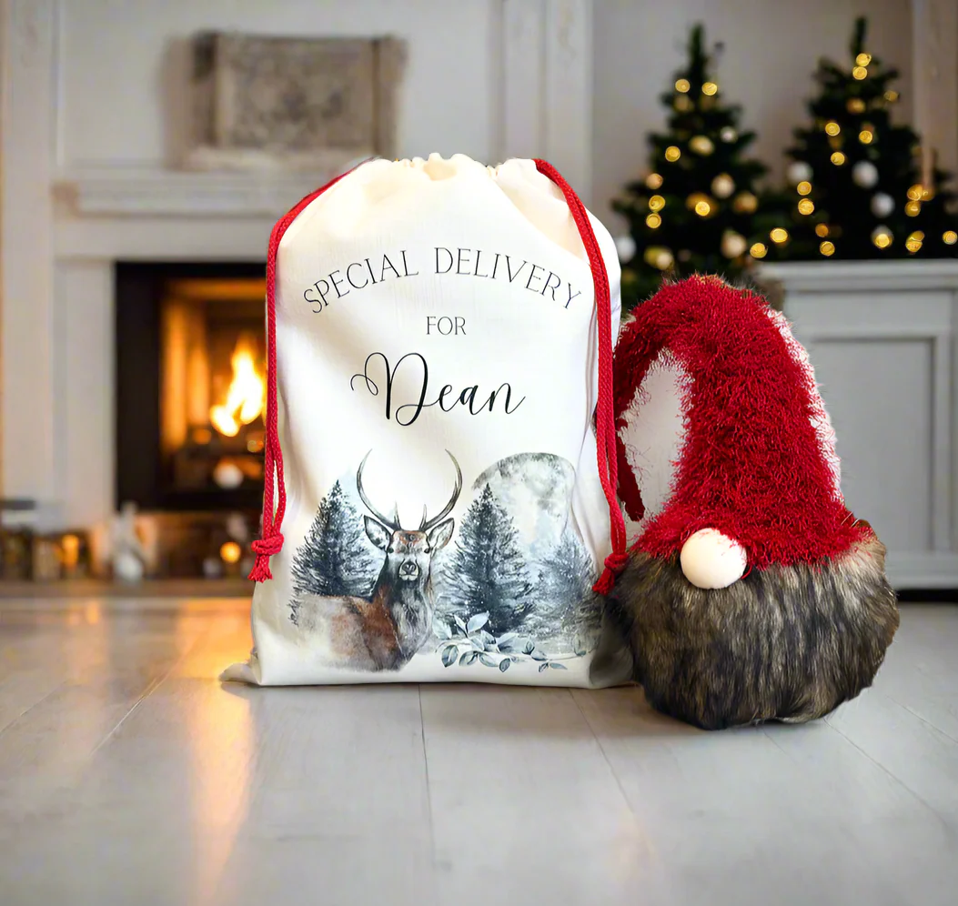 Stag / Moon Santa Sack - Image 2